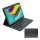 Designed For Samsung Samsung Tab S6 Lite 10.4 LTE Designed for SAMSUNG/TARGUS bluetooth billentyűzet asztali tartó, angol nyelvű, FEKETE