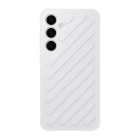   Designed For Samsung Samsung S24 Plus 5G Designed for SAMSUNG műanyag telefonvédő ütésállóság, dombor minta, FEHÉR