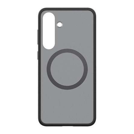 Spigen Samsung S25 SPIGEN CAPELLA szilikon telefonvédő ütésállóság, MagSafe, FEKETE/EZÜST