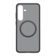 Spigen Samsung S25 SPIGEN CAPELLA szilikon telefonvédő ütésállóság, MagSafe, FEKETE/EZÜST