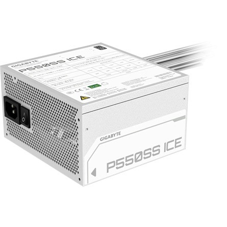 Gigabyte P550SS ICE ATX desktop tápegység 550W 80+ Silver BOX