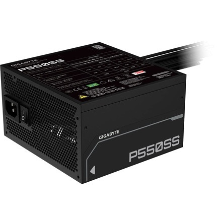 Gigabyte P550SS ATX desktop tápegység 550W 80+ Silver BOX