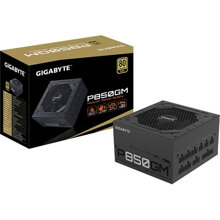 Gigabyte P850GM ATX gaming tápegység 850W 80+ Gold BOX