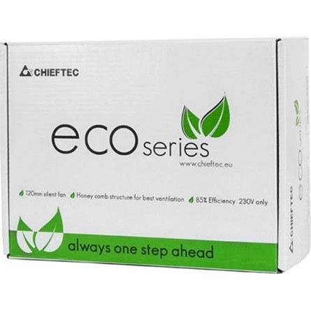 Chieftec ECO GPE-500S ATX desktop tápegység 500W 80+ Bronze BOX