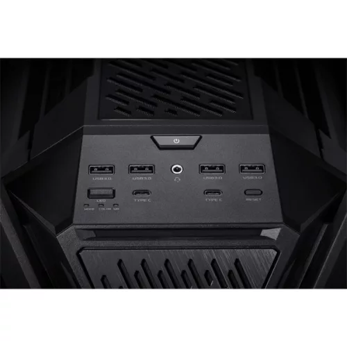 ASUS PER ASUS Ház ROG Hyperion GR701, Tápegység nélkül, Fekete, Üvegfalú