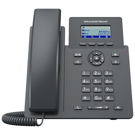 Grandstream 2601P Carrier-Grade VoIP telefon fekete