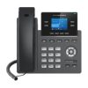 Grandstream GRP2612 2-line Carrier-grade HD PoE VoIP telefon fekete