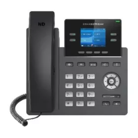   Grandstream GRP2612 2-line Carrier-grade HD PoE VoIP telefon fekete