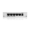 ZyXEL 5-port 10/100/1000Mbps Gigabit Ethernet switch, desktop, metal housing