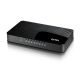 ZyXEL 8-port 10/100/1000Mbps Gigabit Ethernet switch, 4 QoS ports (2port "High",