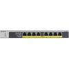 NetGear 8-PORT FLEX UNMANAGED SWITCH GIGABIT ETHERNET POE/POE+ IN