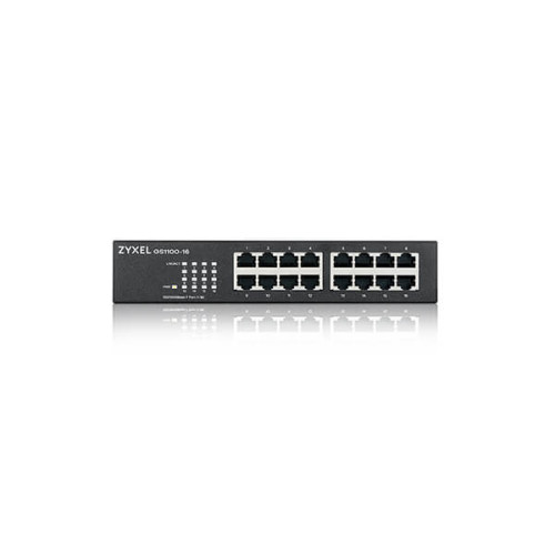 Zyxel GS1100-16  16 port Gigabit Unmanaged Switch v3