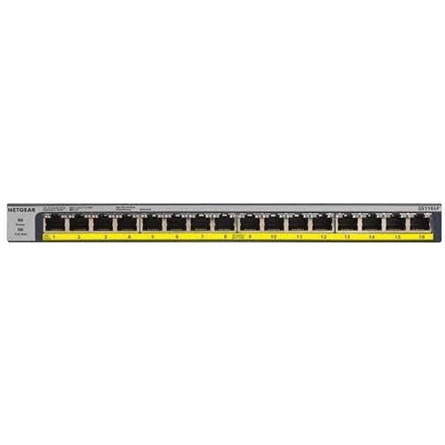 NetGear 16-PORT POE/POE+GB UNMGD SWITCH 76W IN