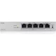 ZYXEL Switch 5x1000Mbps (4xPOE+), Fémházas Asztali, GS1200-5HPV3-EU0101F
