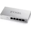 ZYXEL Switch 5x1000Mbps (4xPOE+), Fémházas Asztali, GS1200-5HPV3-EU0101F