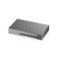 ZYXEL GS1350-12HP, 12 Port managed CCTV PoE switch, long range, 130W