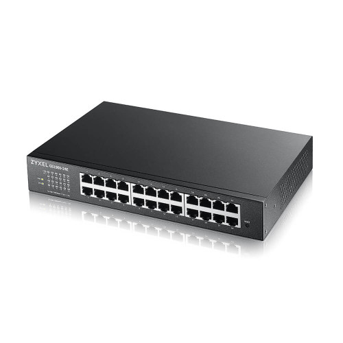 Zyxel GS1900-24E v3, 24-port GbE L2 Smart Switch, desktop, fanless