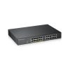 Zyxel GS1900-24, 24-port GbE L2, 12 Port PoE Smart Switch, rackmount, 130 Watt