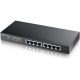 Zyxel 8-port Desktop Gigabit Web Smart switch: 8x Gigabit metal, IPv6, 802.3az (