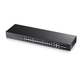   ZYXEL 28 Port Smart Managed Switch 24x Gigabit Copper and 4x Gigabit dual pers