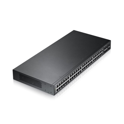 ZYXEL 48 Port Smart Managed Switch 48x Gigabit Copper and 4x Gigabit dual pers., hybir