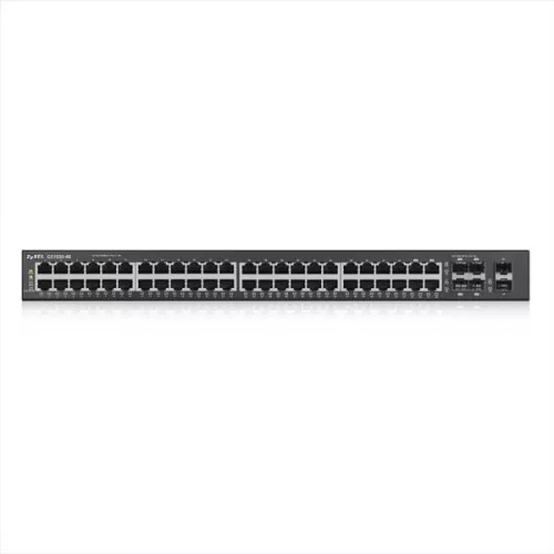 ZYXEL 48 Port Smart Managed Switch 48x Gigabit Copper and 4x Gigabit dual pers., hybir