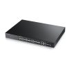 ZYXEL 28 Port Smart Managed PoE Switch 24x Gigabit Copper PoE and 4x Gigabit dual pers