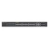 ZYXEL 28 Port Smart Managed PoE Switch 24x Gigabit Copper PoE and 4x Gigabit dual pers