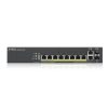 Zyxel GS2220-10HP,EU region,8-port GbE L2 PoE Switch with GbE Uplink (1 year NCC