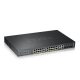 Zyxel GS2220-28HP,EU region,24-port GbE L2 PoE Switch with GbE Uplink (1 year NC