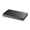 Zyxel GS2220-50HP,EU region,48-port GbE L2 PoE Switch with GbE Uplink (1 year NC