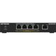 NetGear 5-PORT GIGABIT ETHERNET SWITCH TOTAL POE BUD DESKTOP WALLMOUNT IN