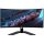 Gigabyte GS34WQC 34" ívelt VA LED gaming monitor fekete 135Hz FreeSync Premium