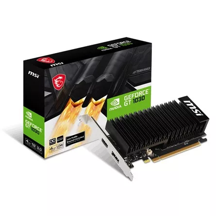 MSI GeForce GT 1030 OC 4GB DDR4 64-bit low profile grafikus