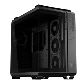   ASUS PER ASUS Ház TUF Gaming GT502, Tápegység nélkül, Fekete, Üvegfalú