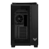 ASUS PER ASUS Ház TUF Gaming GT502, Tápegység nélkül, Fekete, Üvegfalú