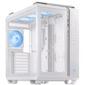   ASUS PER ASUS Ház TUF Gaming GT502 Plus, Tápegység nélkül, Fehér, Üvegfalú