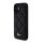 CG MOBILE iPhone 16 Plus GUESS PU LEATHER QUILTED szilikon telefonvédő ütésállóság, rombusz, FEKETE