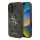CG Mobile iPhone 16 5G GUESS 4G BIG LOGO szilikon telefonvédő ütésállóság, bőr hatású hátlap, BARNA