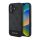 CG Mobile iPhone 16 5G GUESS 4G STRIPE műanyag telefonvédő textil hátlap SZÜRKE