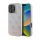 CG Mobile iPhone 16 Pro Max 5G GUESS 4G STRIPE műanyag telefonvédő textil hátlap RÓZSASZÍN
