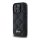 CG MOBILE iPhone 16 Pro Max GUESS PU LEATHER QUILTED szilikon telefonvédő ütésállóság, rombusz, FEKETE