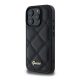 CG MOBILE iPhone 16 Pro Max GUESS PU LEATHER QUILTED szilikon telefonvédő ütésállóság, rombusz, FEKETE