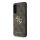 CG MOBILE Samsung A56 5G GUESS PU 4G METAL LOGO CASE műanyag telefonvédő ütésállóság, bőr hatású hátlap, BARNA