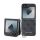 CG MOBILE Samsung Z Flip6 GUESS 4G CHARMS műanyag telefonvédő textil hátlap, telefondísz, SÖTÉTSZÜRKE