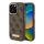CG Mobile iPhone 16 Pro 5G GUESS 4G LOGO PLATE szilikon telefonvédő textil hátlap, MagSafe, BARNA