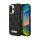 CG Mobile iPhone 16 Plus 5G GUESS 4G LOGO PLATE szilikon telefonvédő textil hátlap, MagSafe, FEKETE