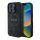 CG Mobile iPhone 16 Pro Max 5G GUESS 4G RING CLASSIC LOGO szilikon telefonvédő ütésállóság, MagSafe, FEKETE