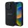Cg Mobile iPhone 16 Pro Max 5G GUESS SAFFIANO PEONY CLASSIC LOGO szilikon telefonvédő ütésállóság, MagSafe, FEKETE