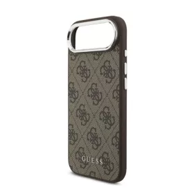   CG MOBILE iPhone Air GUESS 4G MAGSAFE szilikon telefonvédő ütésállóság, műanyag hátlap, BARNA